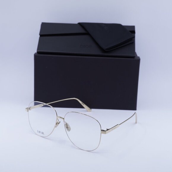Dior ULTRADIORO A1U A000 Aviator 57mm Eyeglasses - Gold - Picture 7 of 11